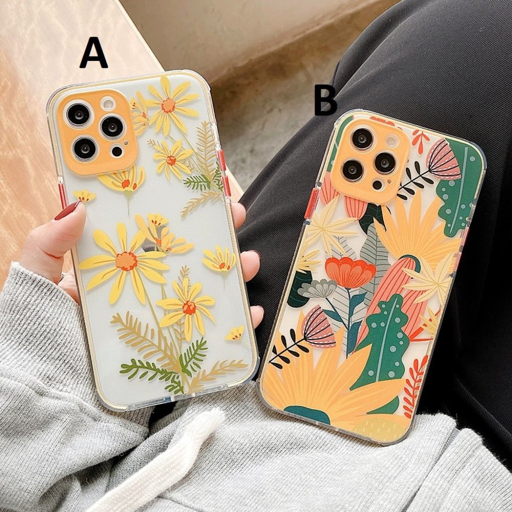 NEW iPhone 13/Pro/Max Cute Flower Leaf phone case - Picture 3 of 7